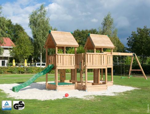 Professioneel Speeltoestel met Schommel • Hy-land P7s
