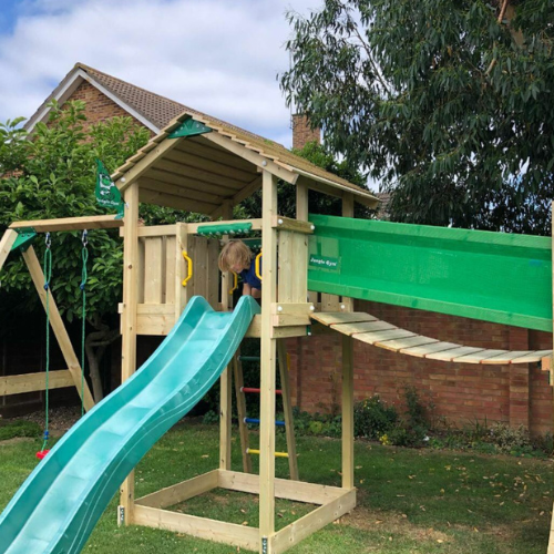 Jungle Gym Speeltoestellen met Glijbaan